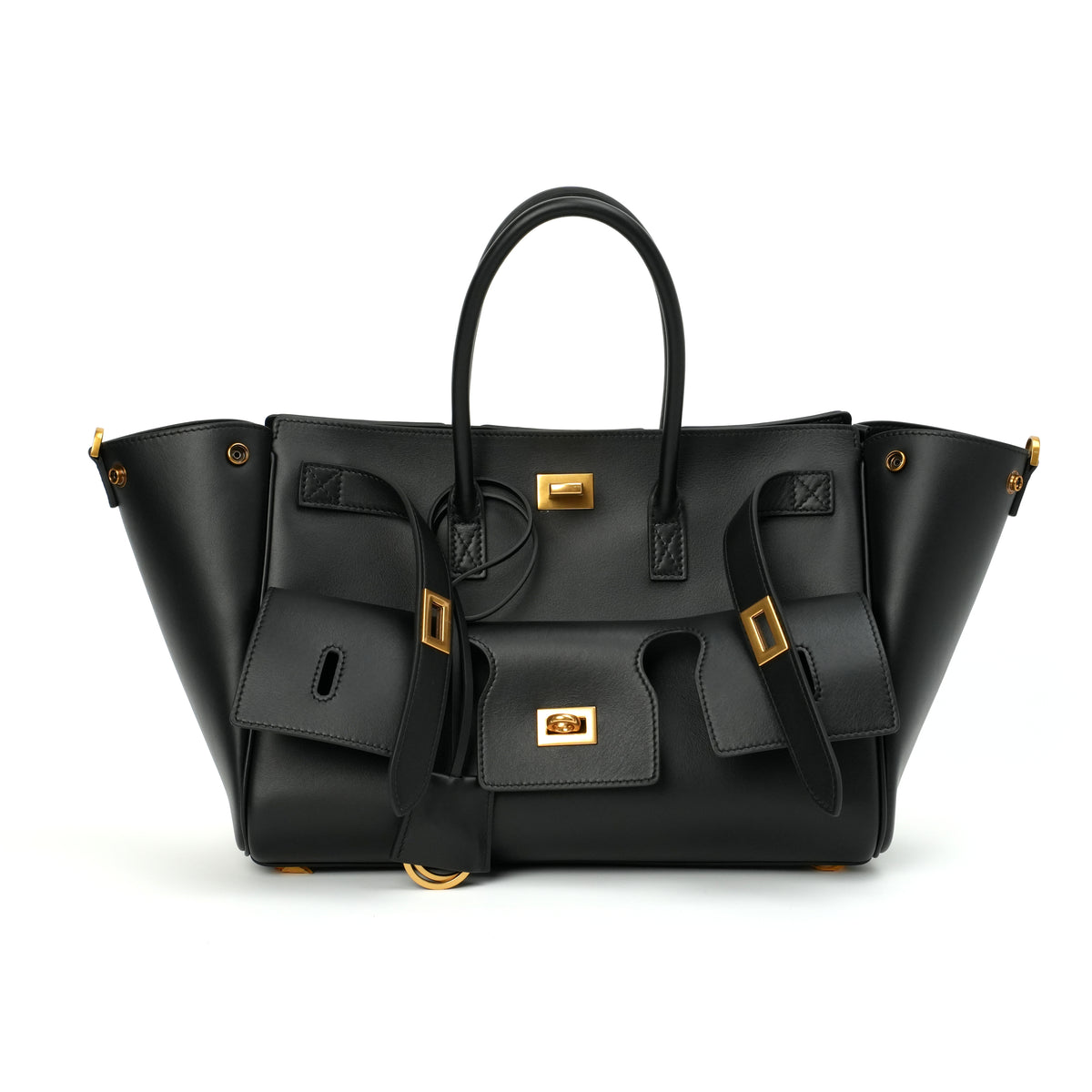 Buckle-Detail Motorcycle Handbag product reference view for OEM and private label development OEM wholesale product detail