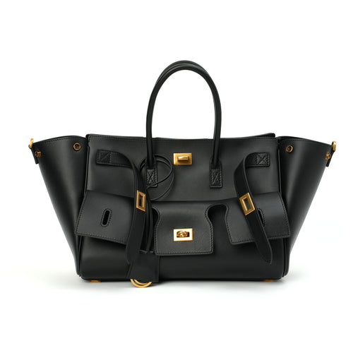 Buckle-Detail Motorcycle Handbag product reference view for OEM and private label development