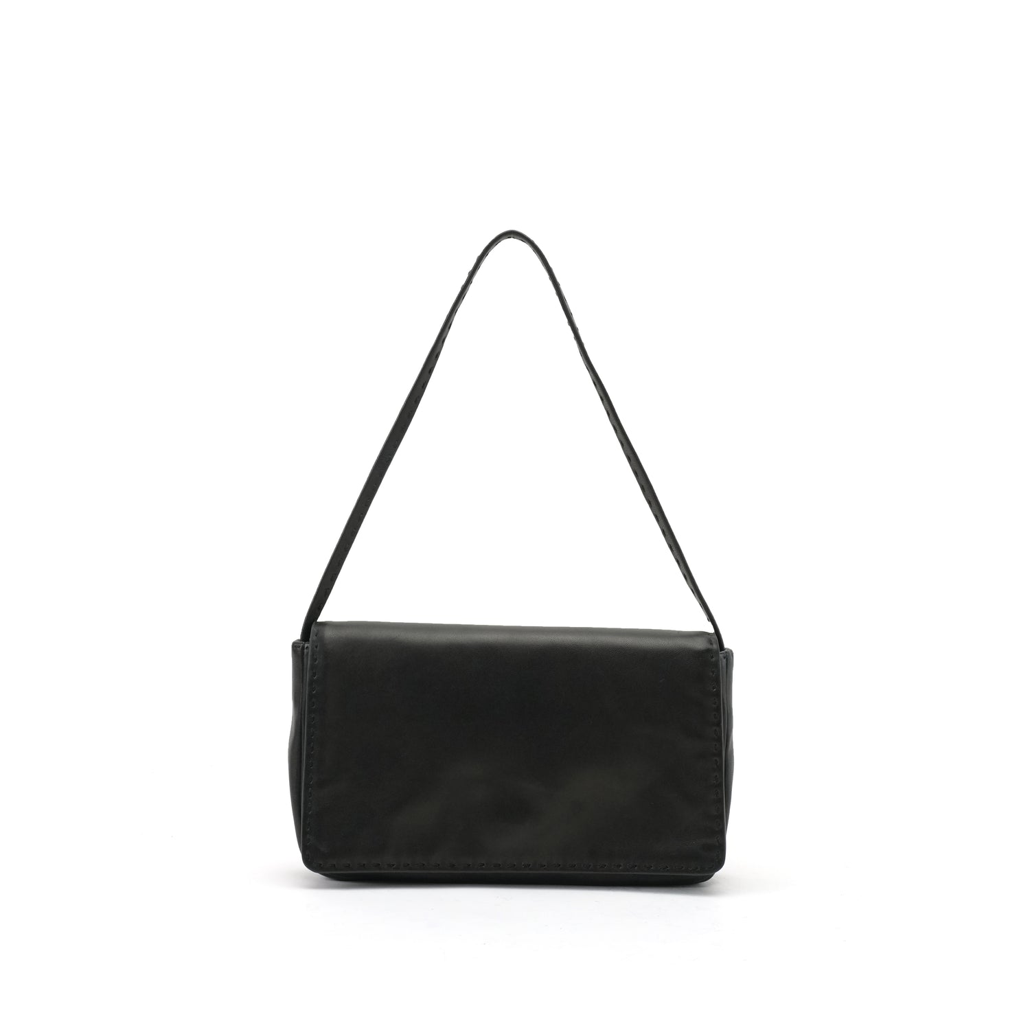 Minimal Flap Shoulder Bag product reference view for OEM and private label development OEM wholesale product detail