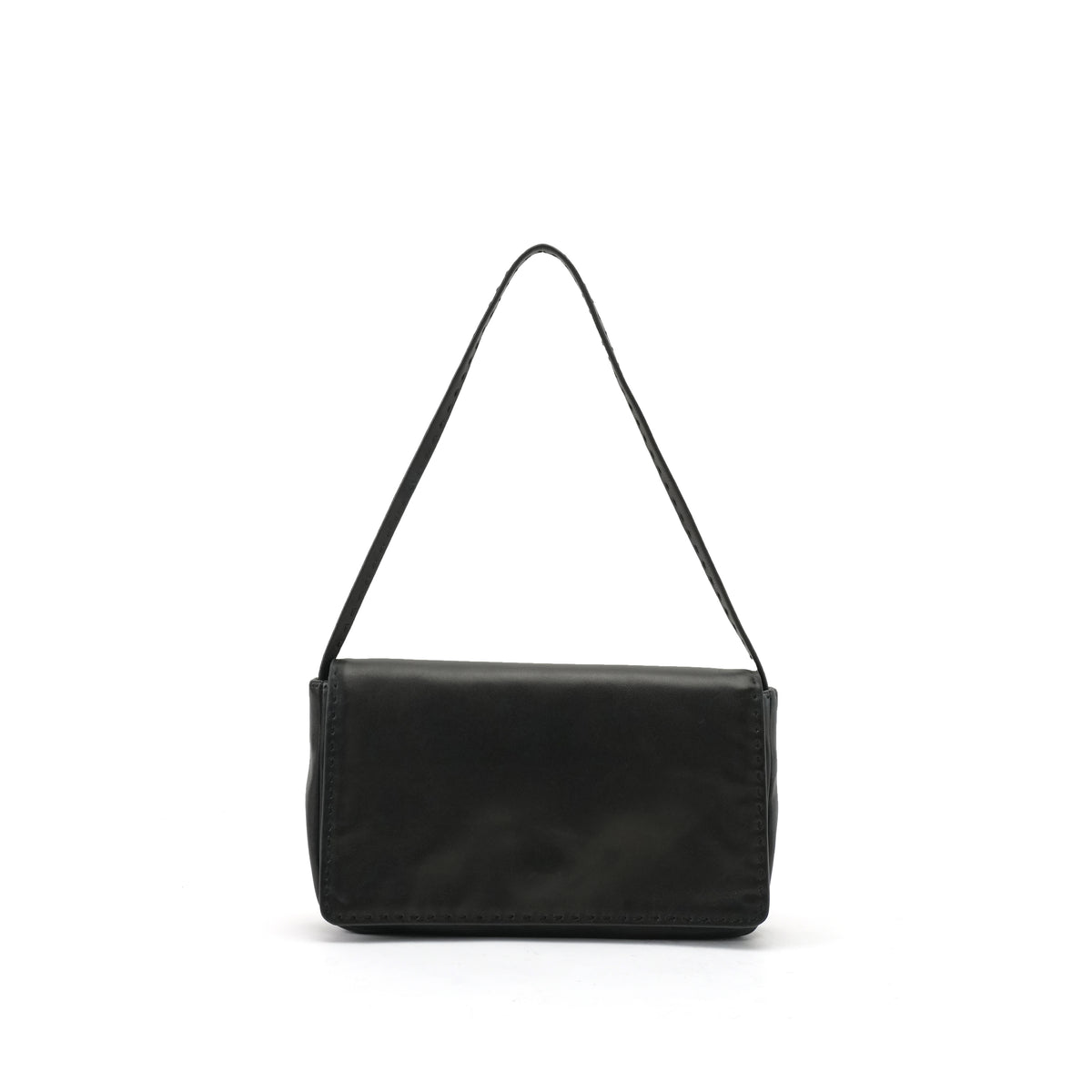 Minimal Flap Shoulder Bag product reference view for OEM and private label development