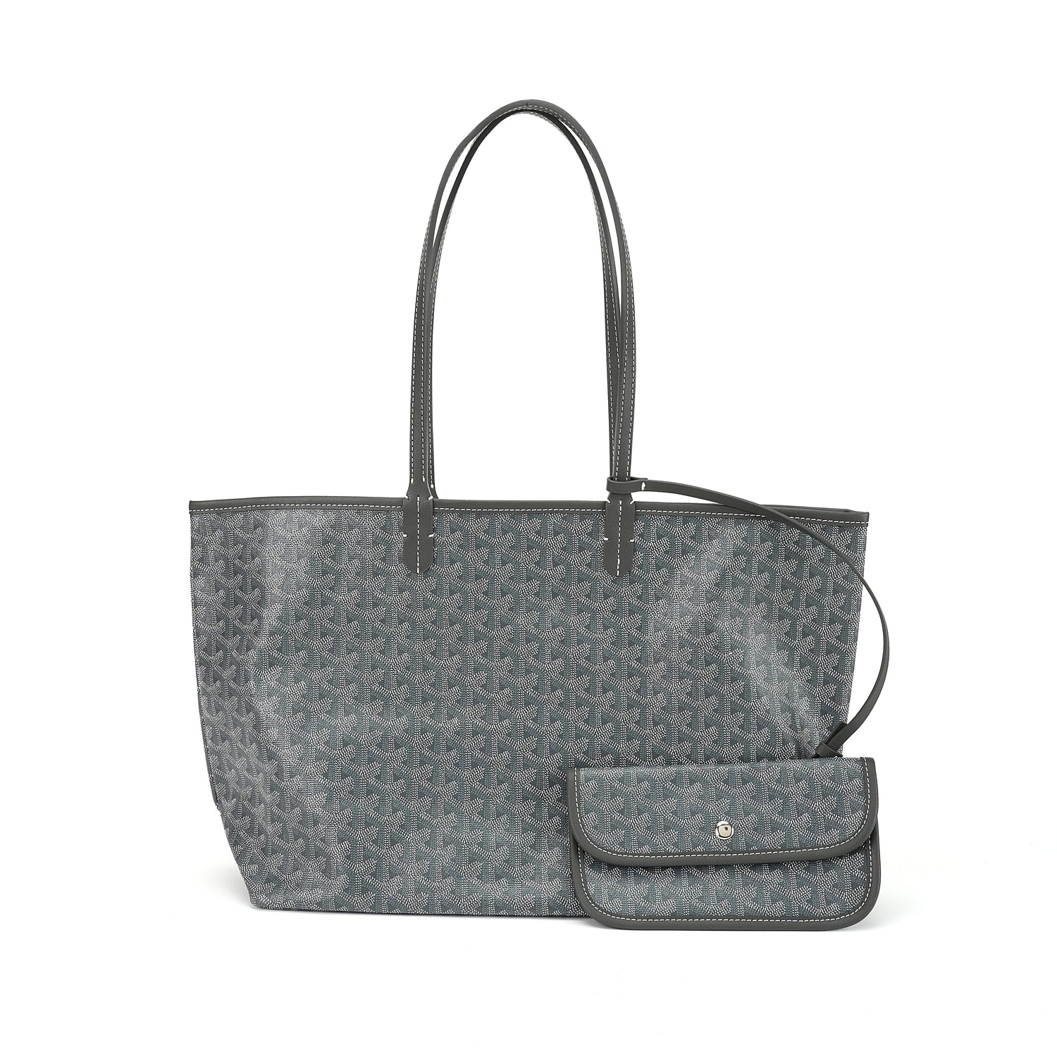 Red pattern canvas tote bag detail view 2 for private label buyers OEM wholesale product detail
