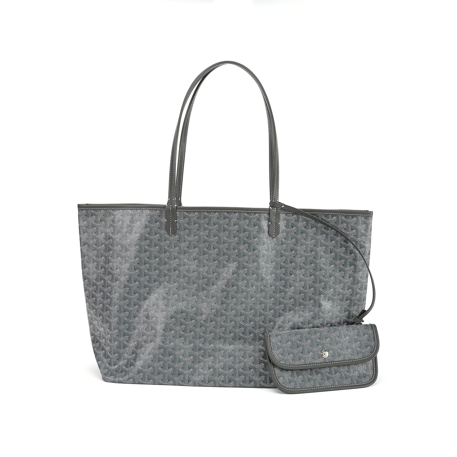 Red pattern canvas tote bag interior construction detail for OEM buyers OEM wholesale product detail