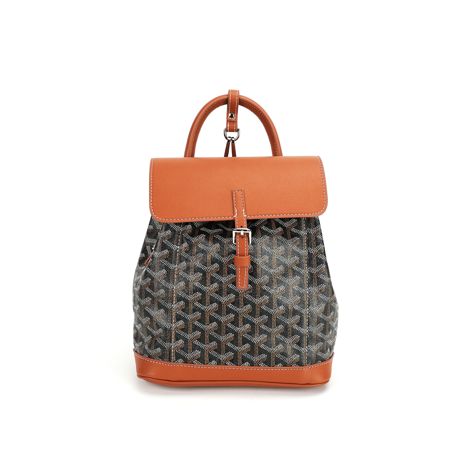 Pattern Canvas Backpack product detail view 2 for wholesale buyers OEM wholesale product detail