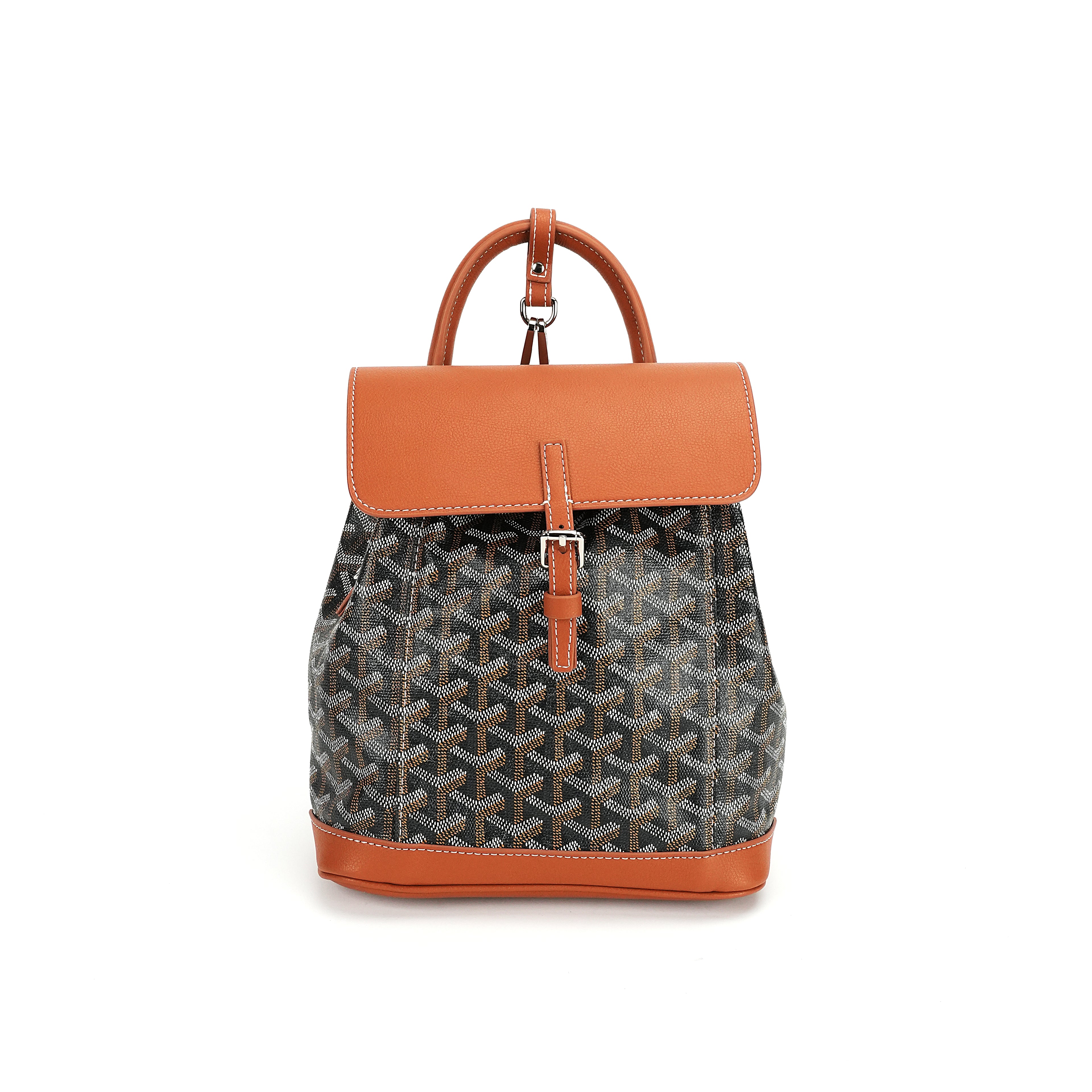 Pattern Canvas Backpack product detail view 2 for wholesale buyers