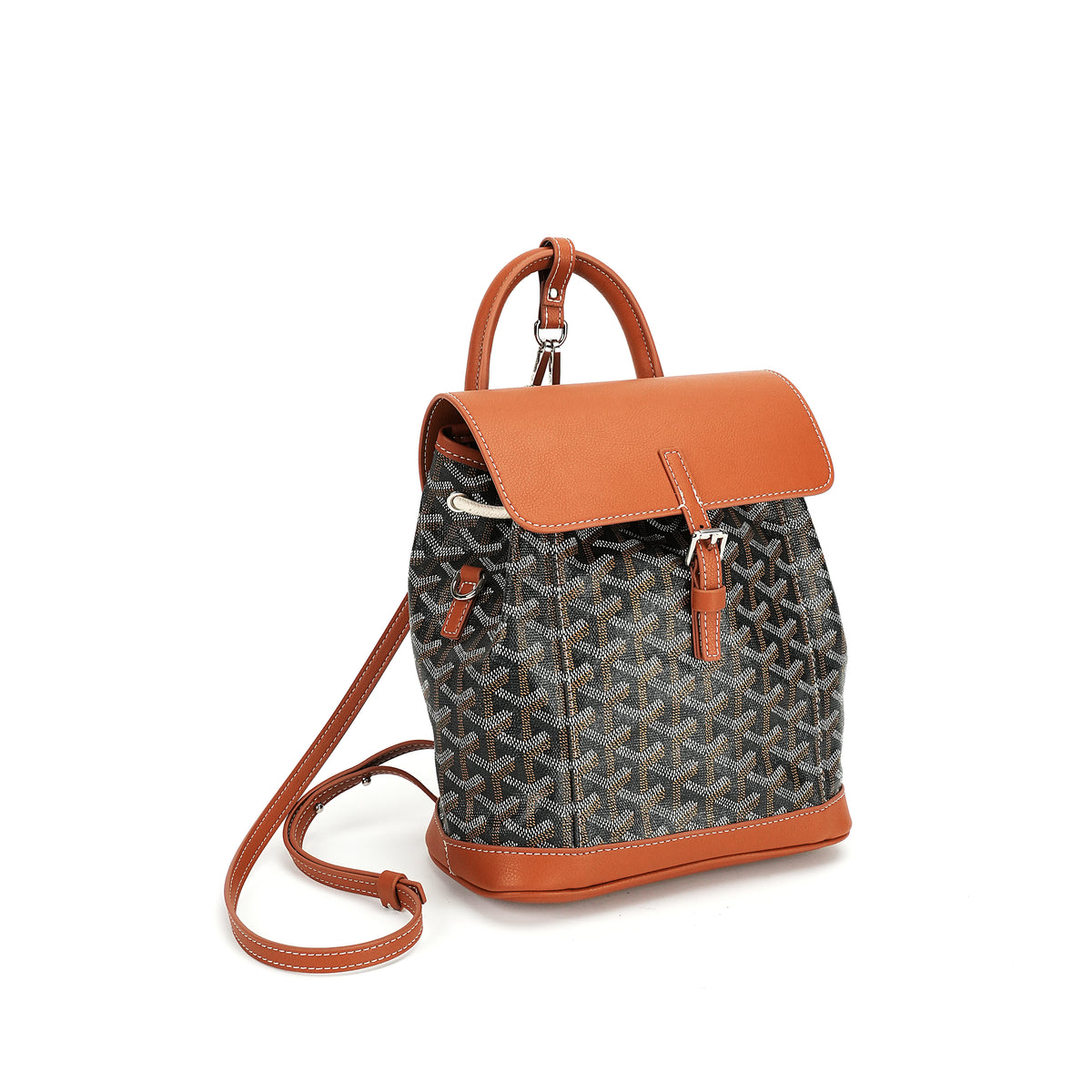 Pattern Canvas Backpack product detail view 3 for wholesale buyers OEM wholesale product detail