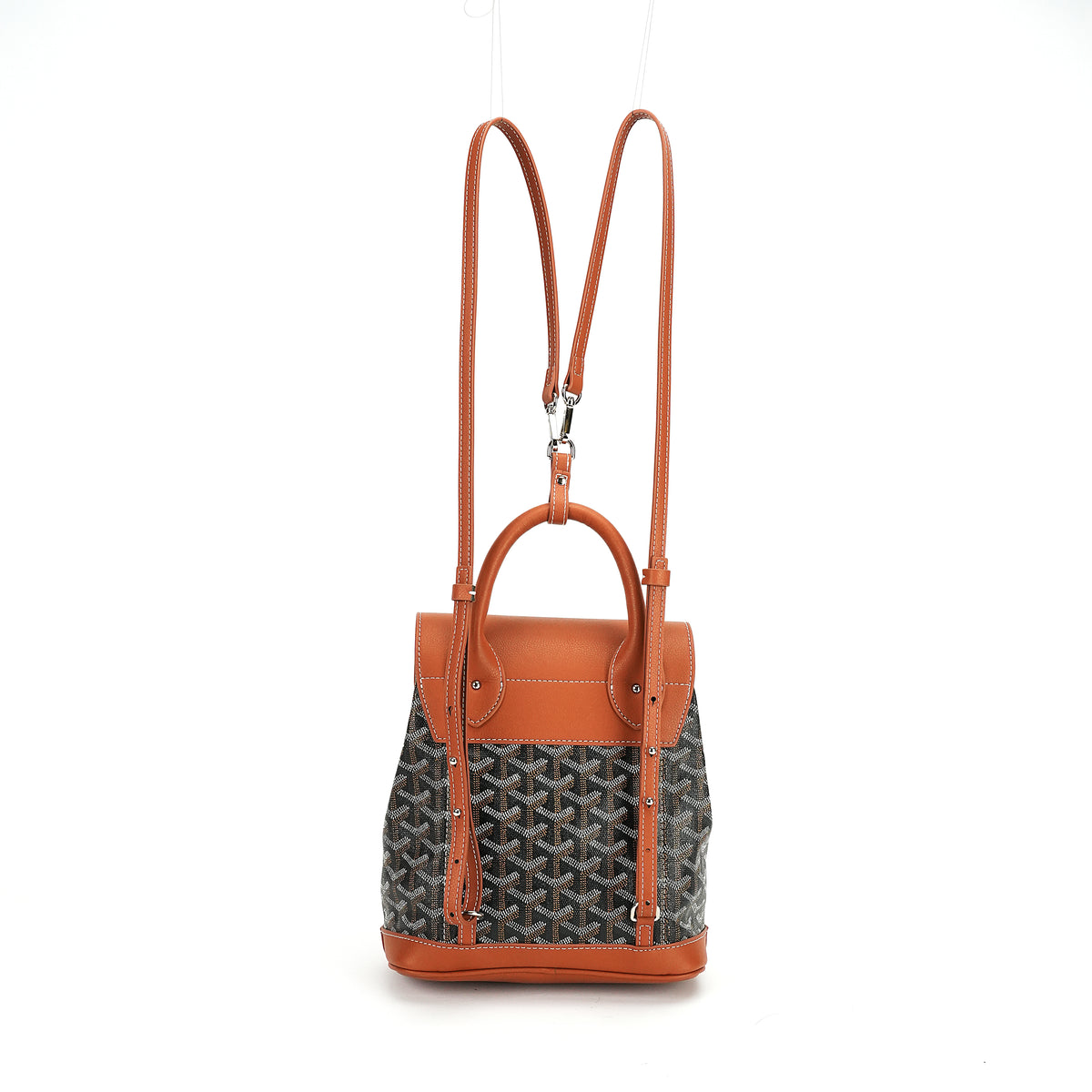 Pattern Canvas Backpack product detail view 4 for wholesale buyers OEM wholesale product detail