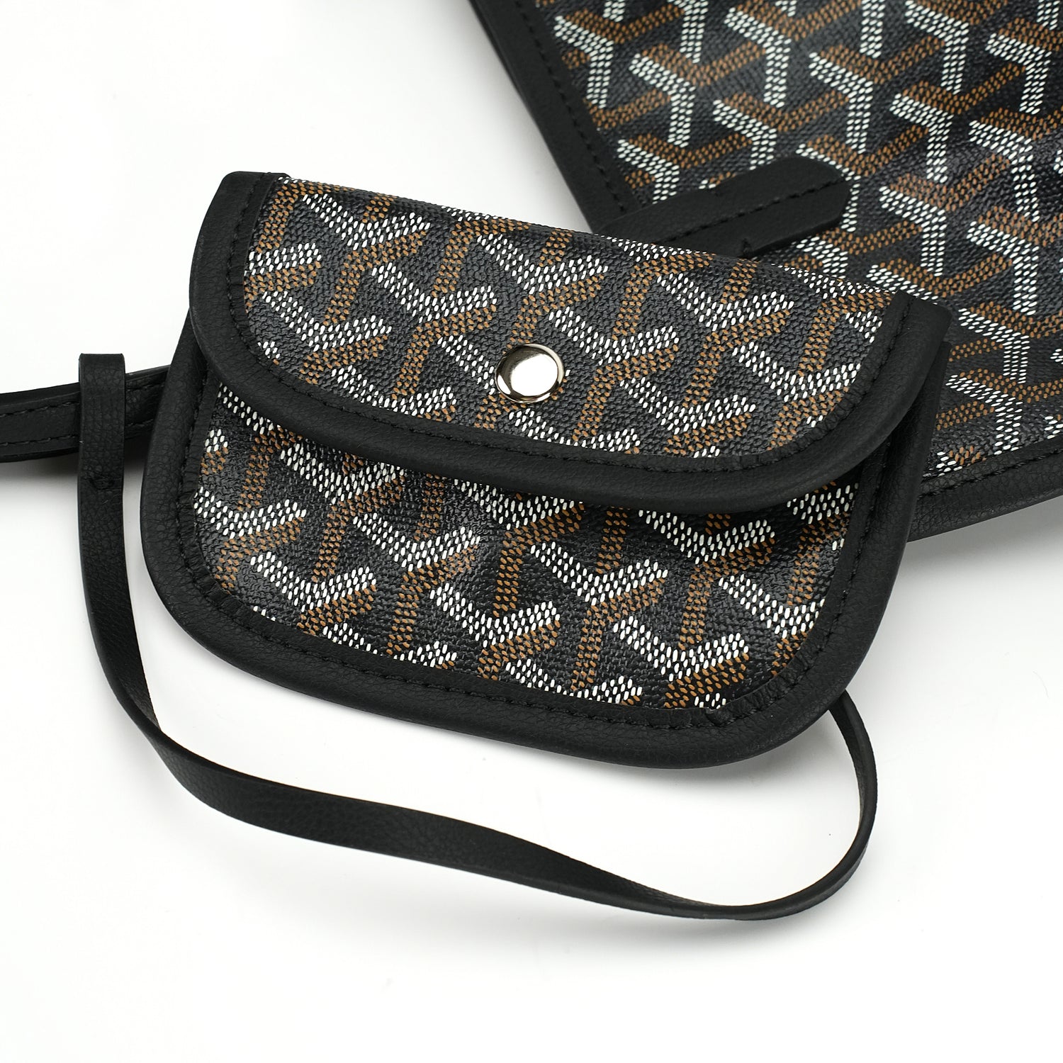 Small Pattern Canvas Shopping Tote product detail view 2 for wholesale buyers OEM wholesale product detail