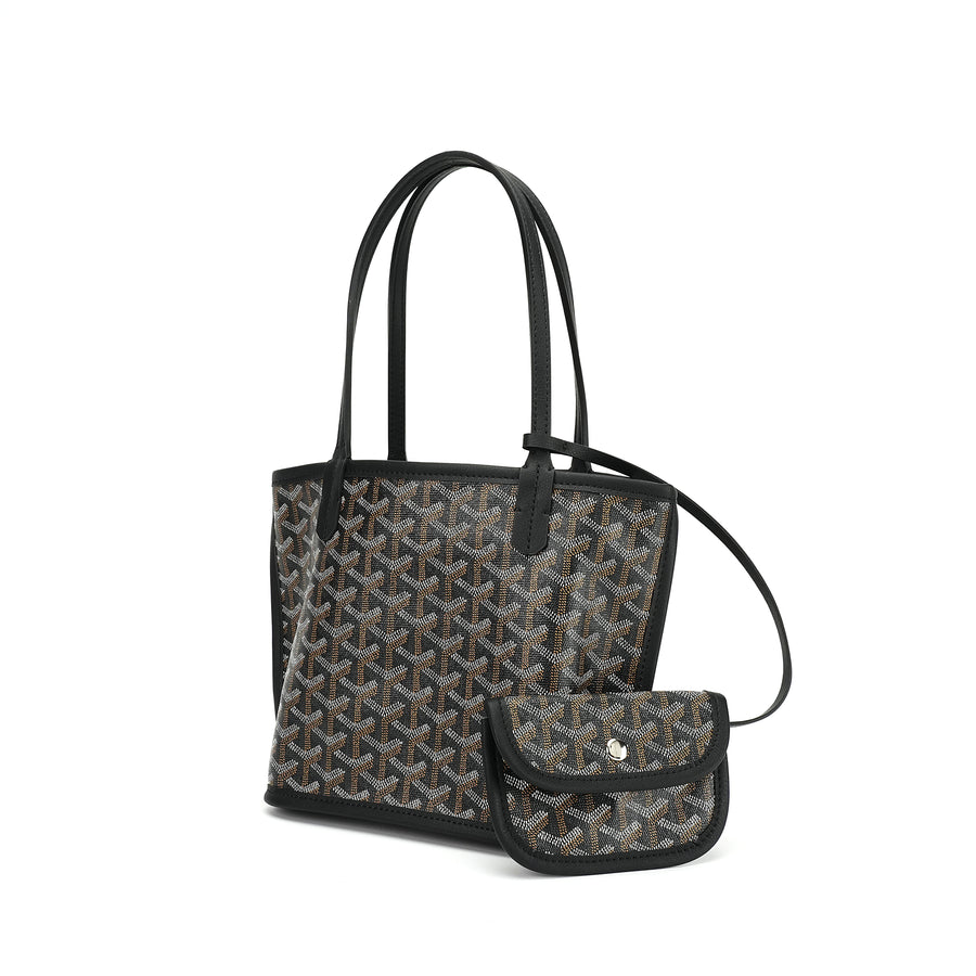 Small Pattern Canvas Shopping Tote white-background front view for OEM, ODM and wholesale development OEM wholesale development reference