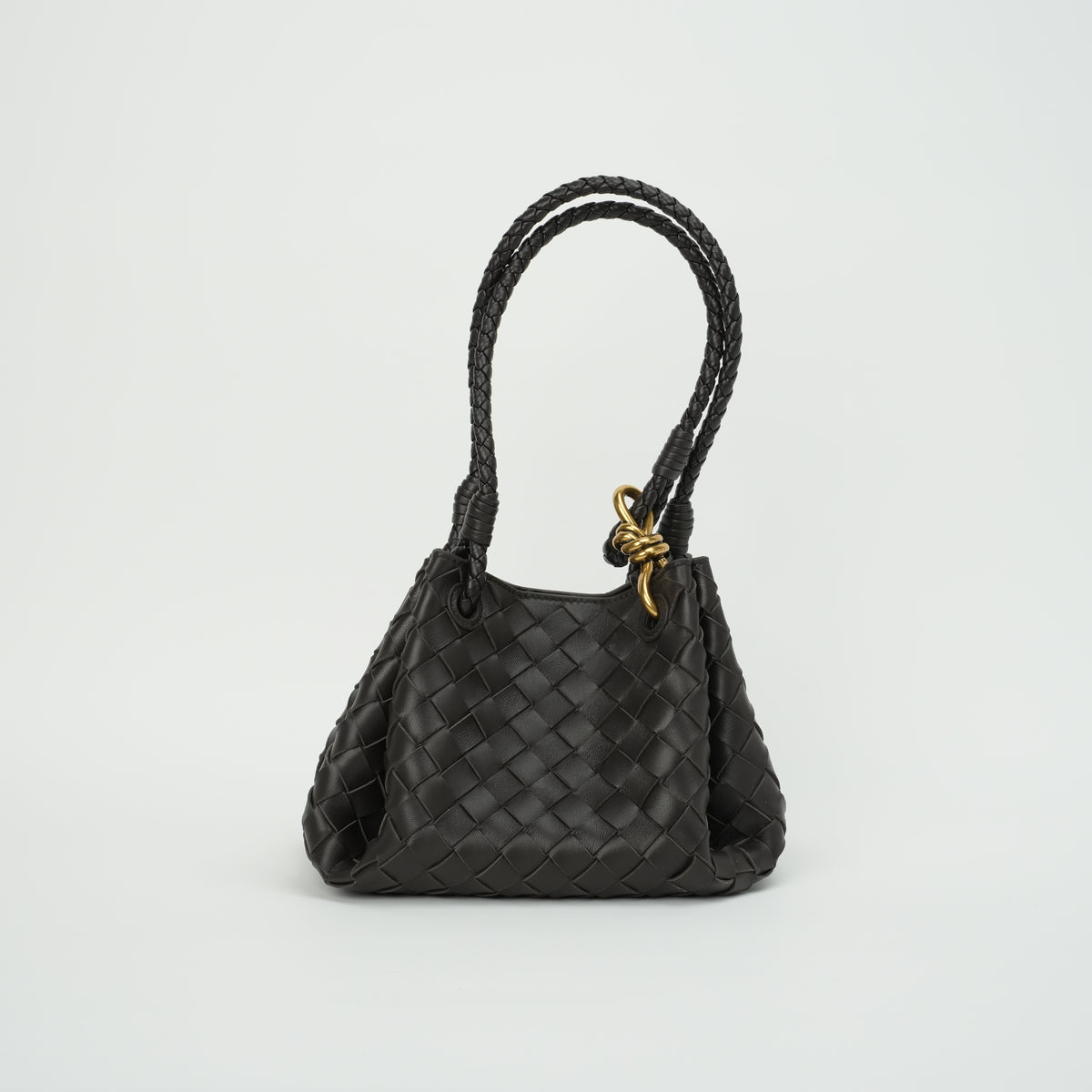 Woven Knot-Handle Mini Bag product reference view for OEM and private label development OEM wholesale product detail