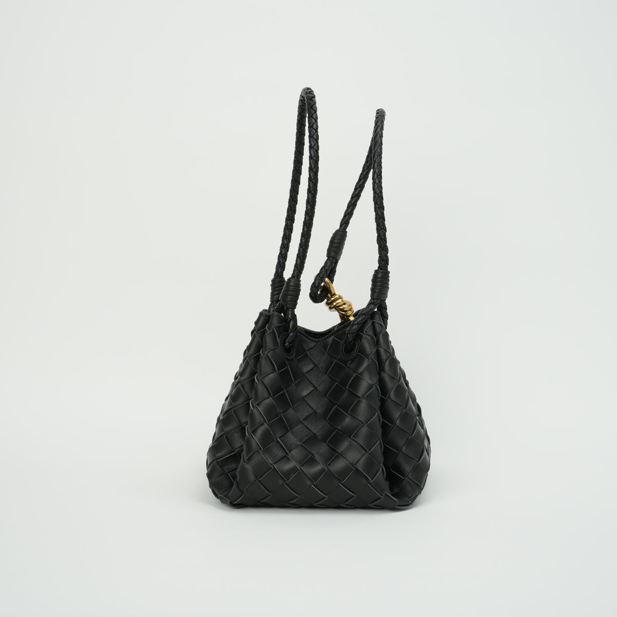 Woven Knot-Handle Mini Bag product detail view 4 for wholesale buyers OEM wholesale product detail