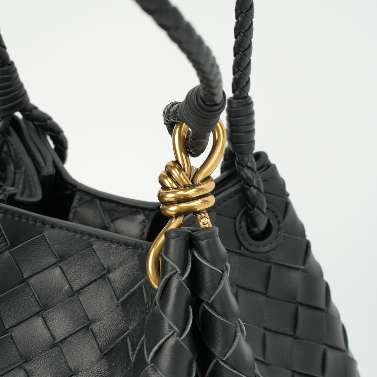 Woven Knot-Handle Mini Bag product detail view 8 for wholesale buyers OEM wholesale product detail