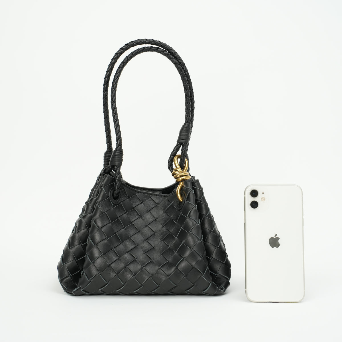 Woven Knot-Handle Mini Bag product detail view 10 for wholesale buyers OEM wholesale product detail