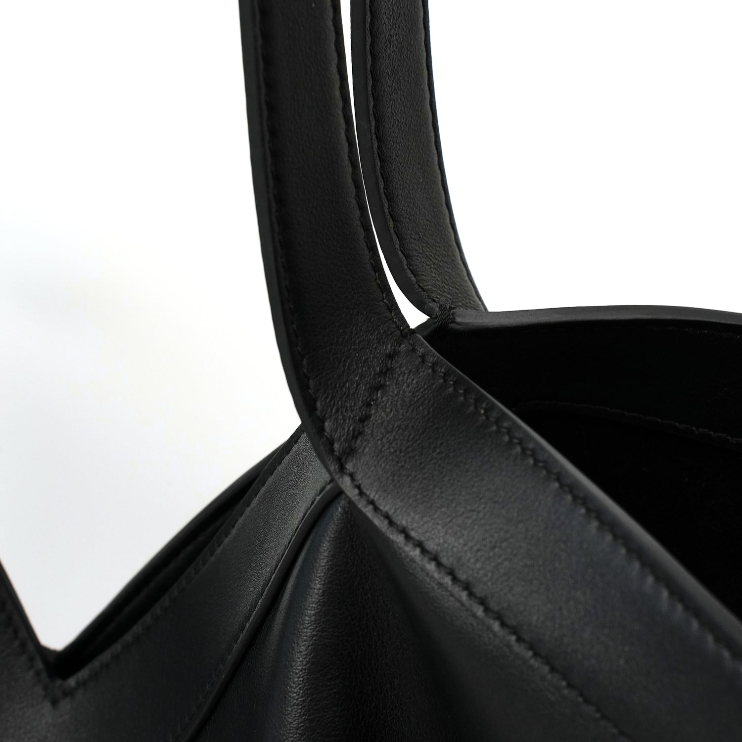 Large Woven-Handle Tote Bag product detail view 3 for wholesale buyers OEM wholesale product detail