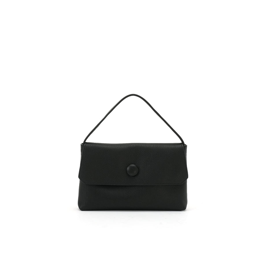 Round-Clasp Flap Shoulder Bag product reference view for OEM and private label development OEM wholesale development reference