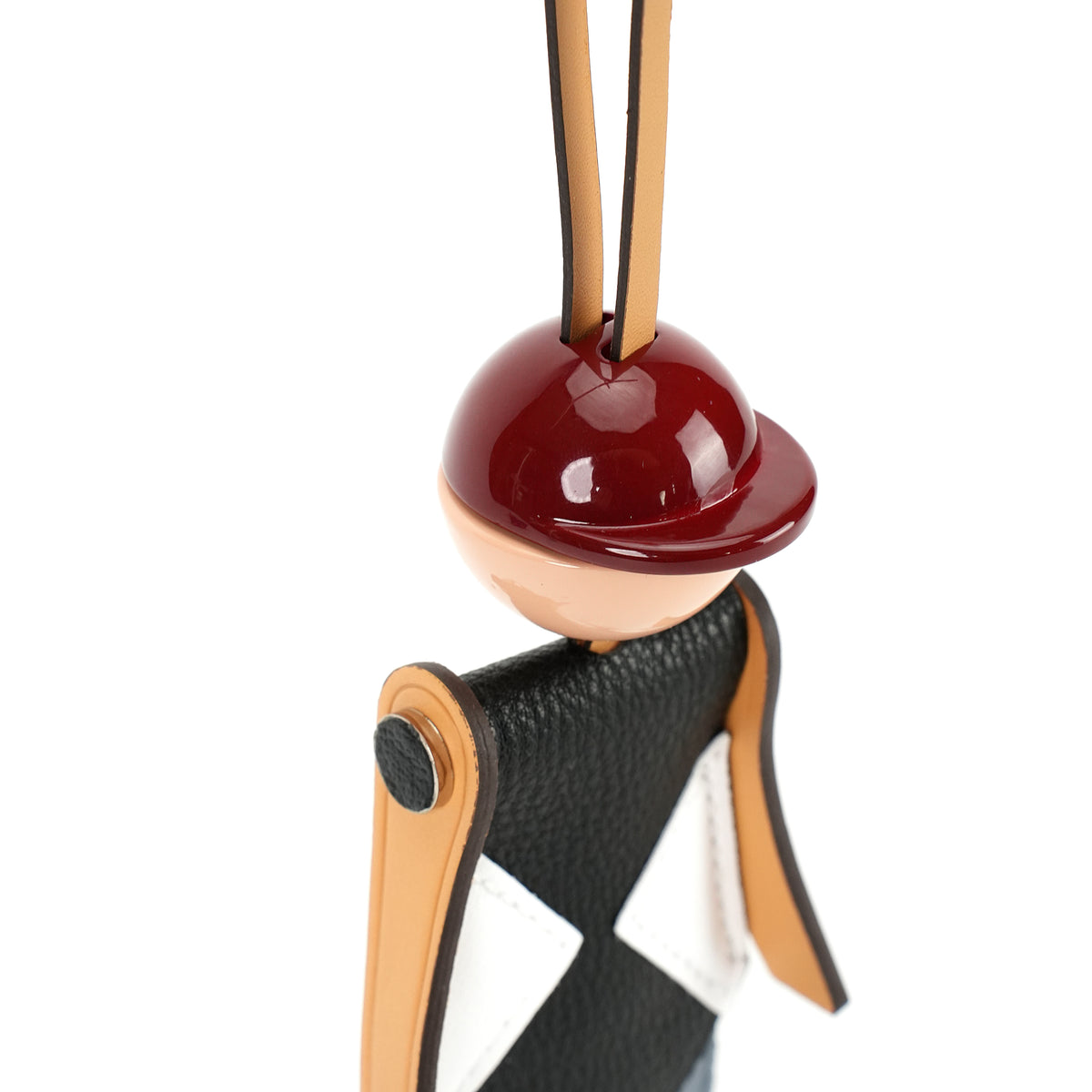 Leather Horse-Rider Bag Charm product reference view for OEM and private label development OEM wholesale product detail