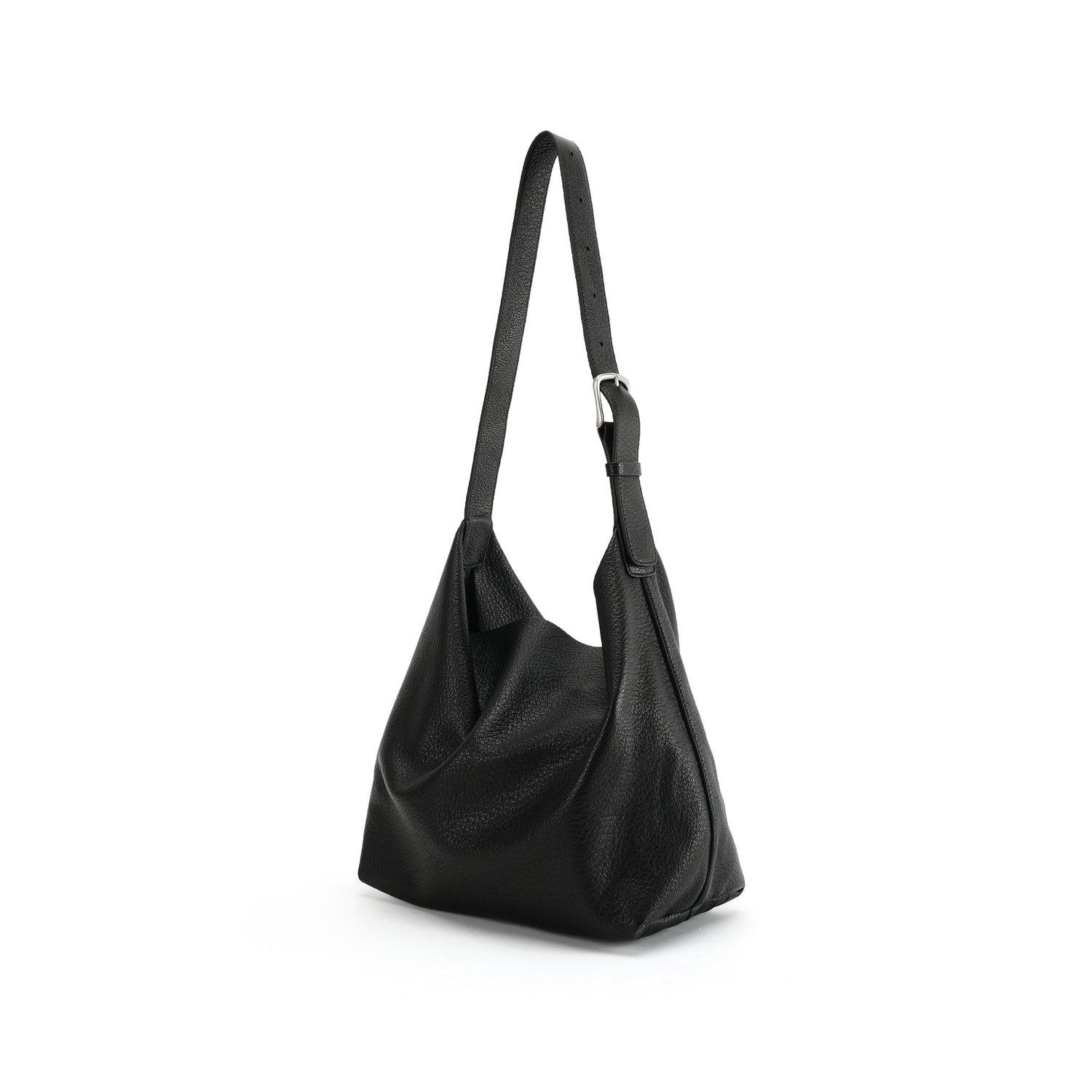Mixed-Material Soft Hobo Bag product detail view 4 for wholesale buyers OEM wholesale product detail