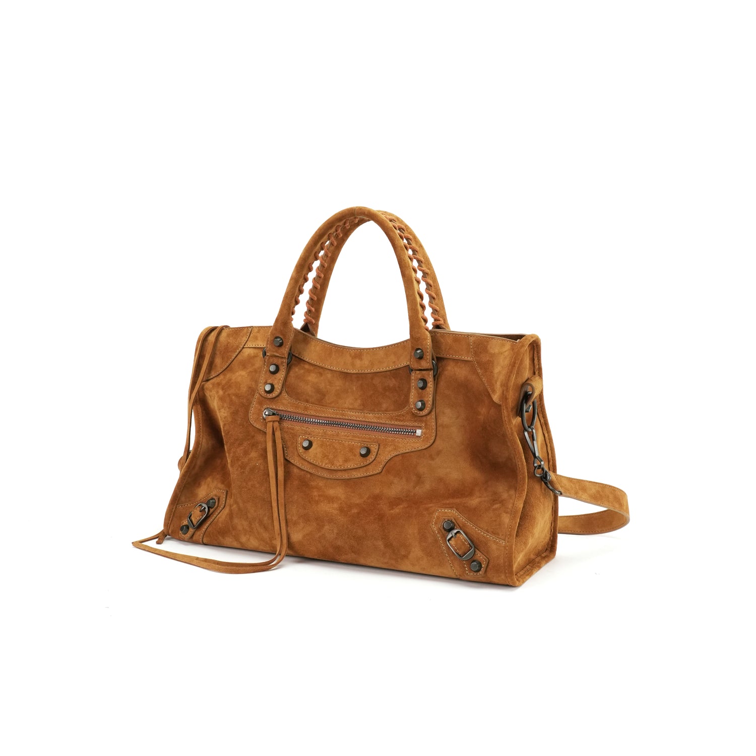 Suede Motorcycle Handbag product reference view for OEM and private label development OEM wholesale product detail
