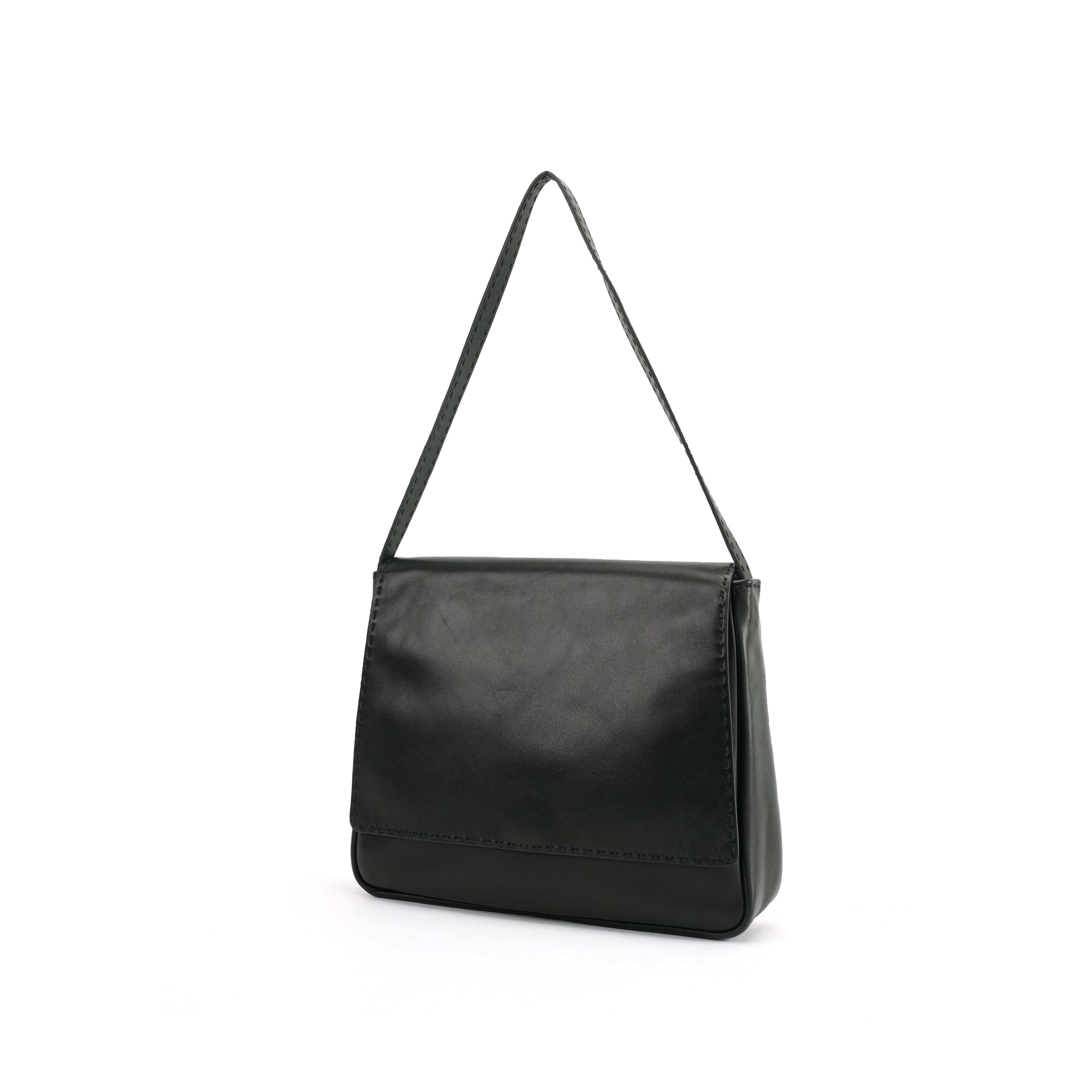 Clean-Line Flap Shoulder Bag product reference view for OEM and private label development