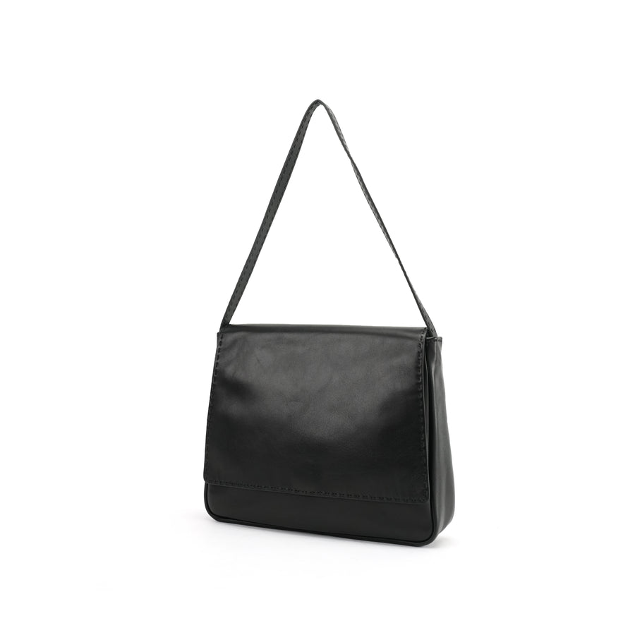 Clean-Line Flap Shoulder Bag product reference view for OEM and private label development OEM wholesale development reference