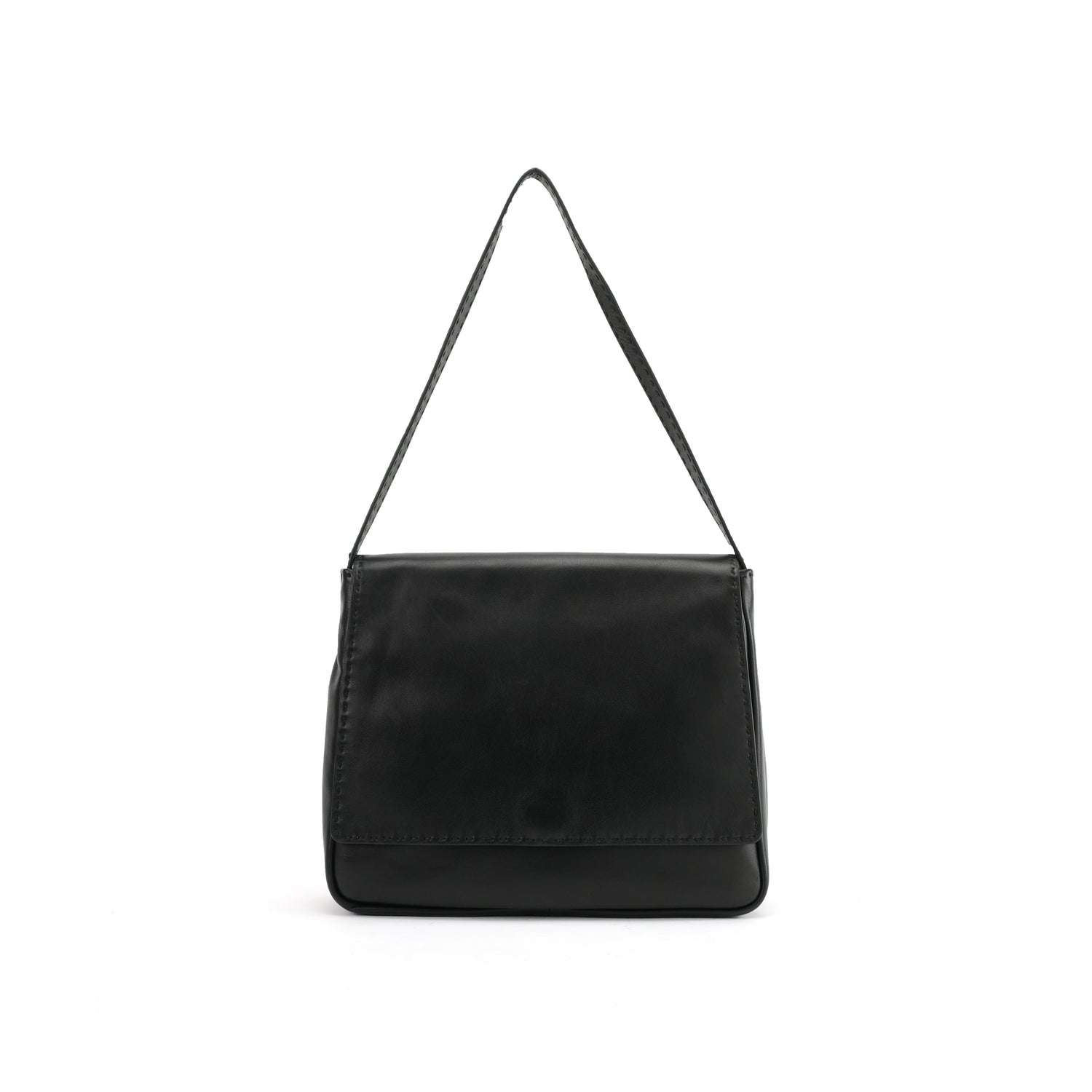 Clean-Line Flap Shoulder Bag product detail view 2 for wholesale buyers OEM wholesale product detail