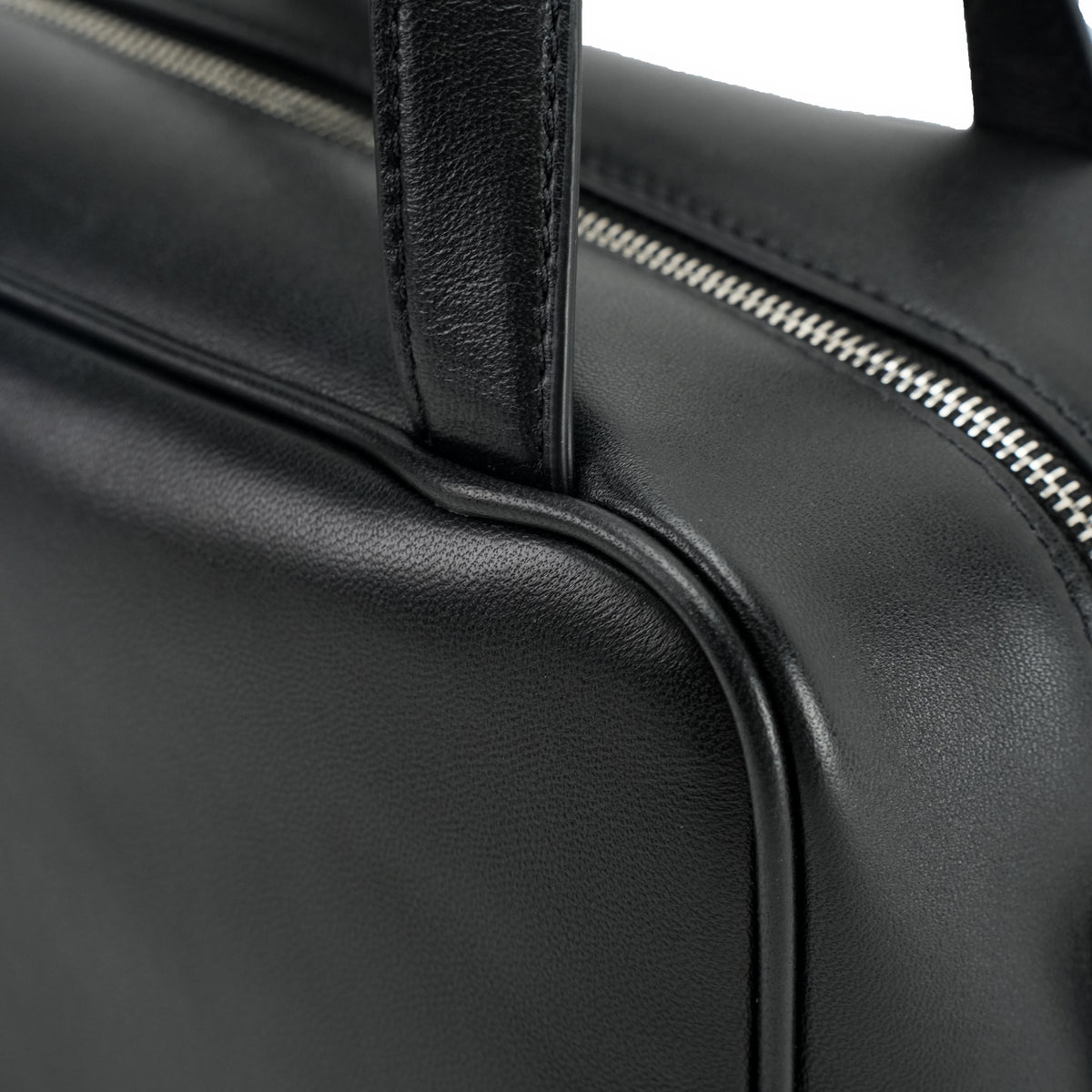 Black Structured Mini Square Bag product detail view 3 for wholesale buyers OEM wholesale product detail