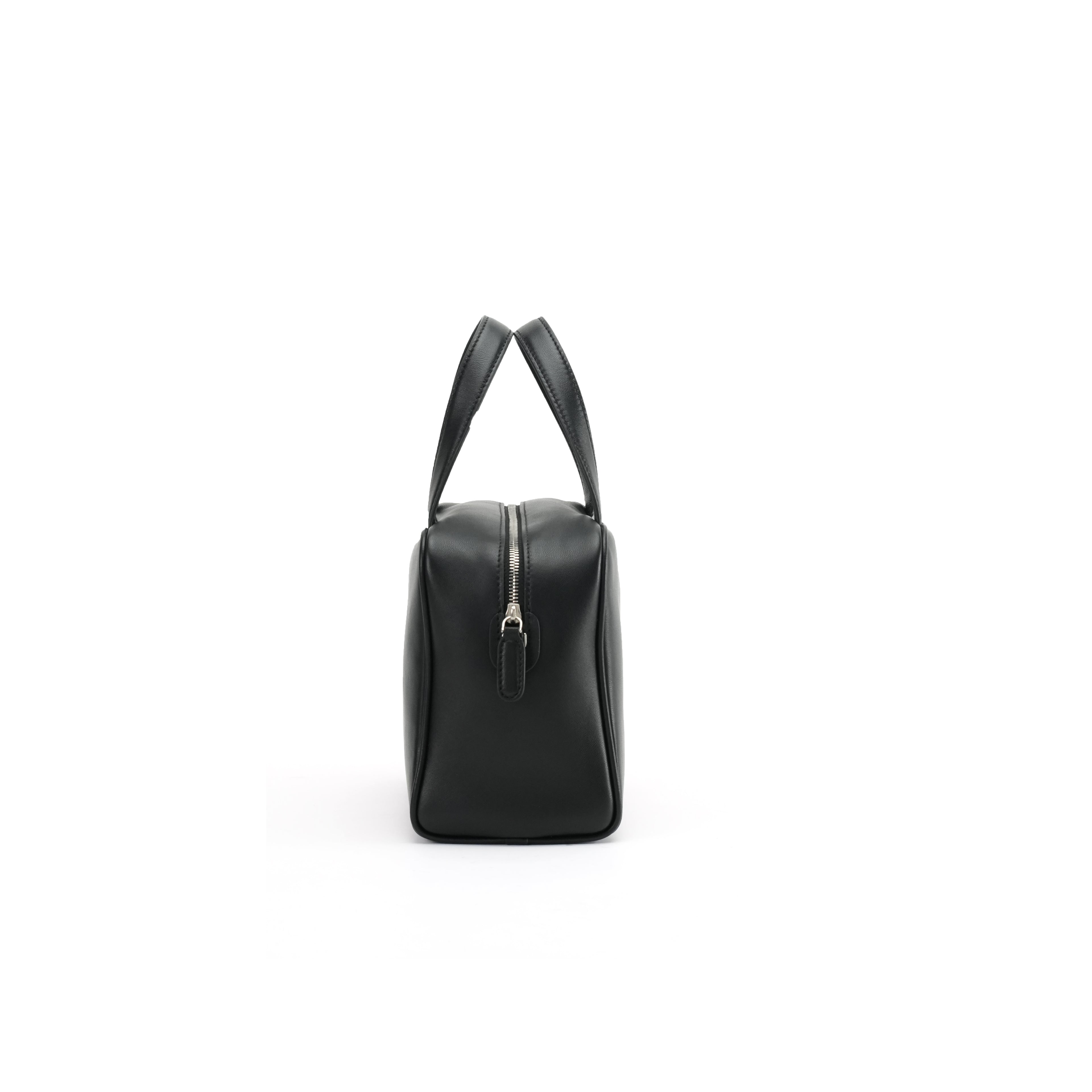 Black Structured Mini Square Bag product detail view 6 for wholesale buyers