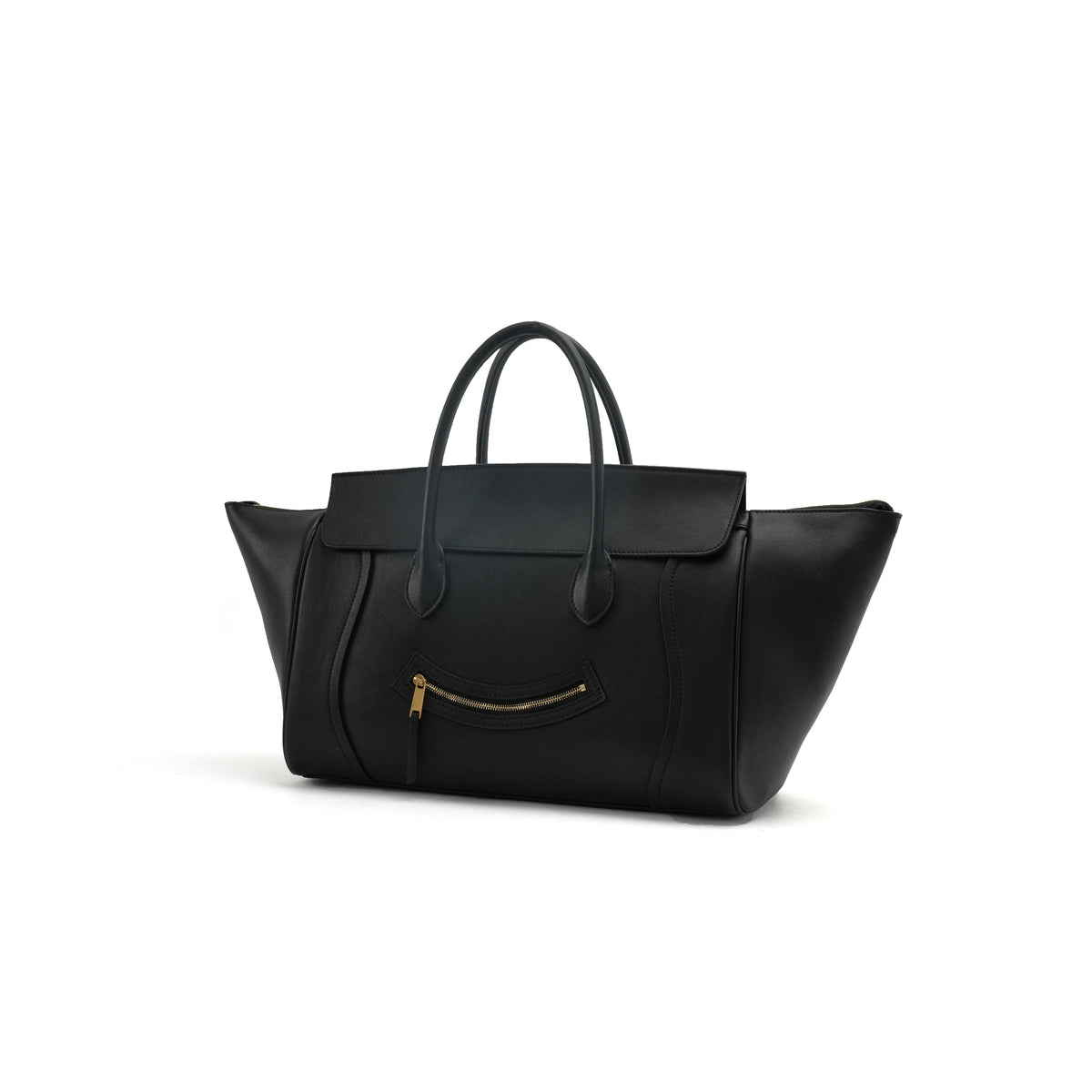 Curved Top-Handle Tote Bag product detail view 2 for wholesale buyers OEM wholesale product detail