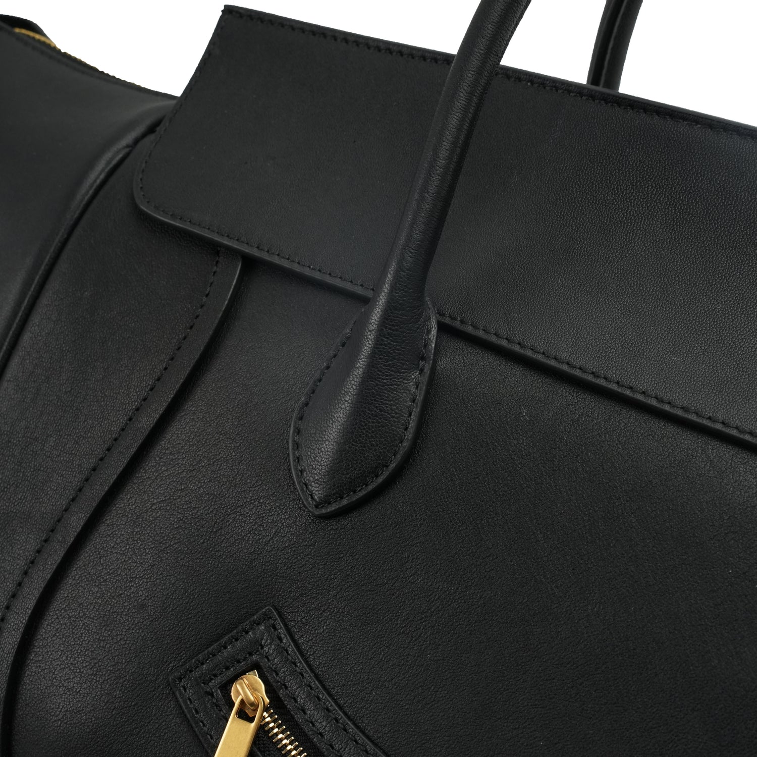 Curved Top-Handle Tote Bag product detail view 5 for wholesale buyers OEM wholesale product detail