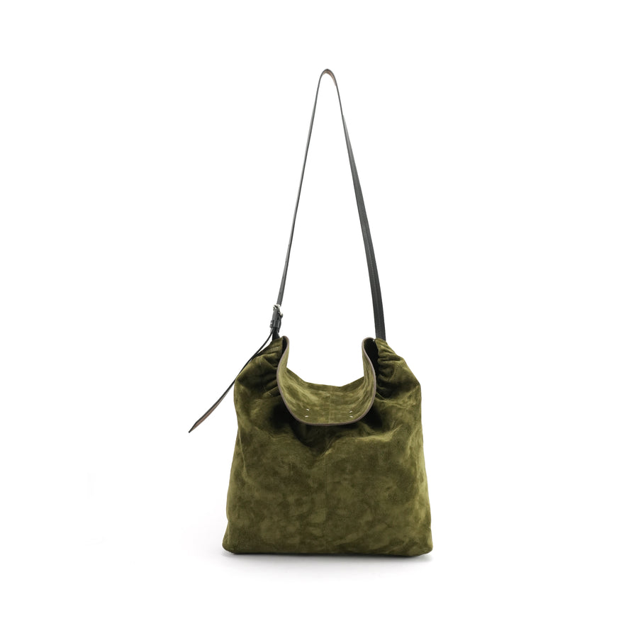 Suede Belt-Hobo Shoulder Bag product reference view for OEM and private label development OEM wholesale development reference
