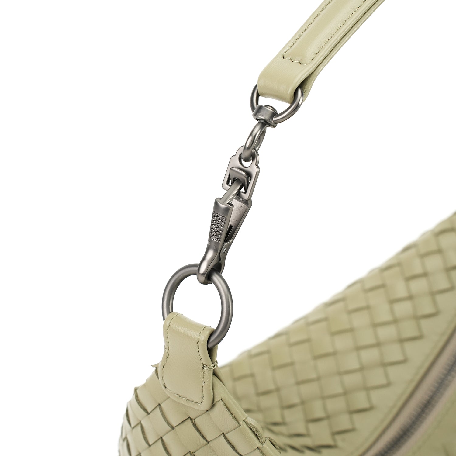 Woven Soft Hobo Bag product detail view 3 for wholesale buyers OEM wholesale product detail