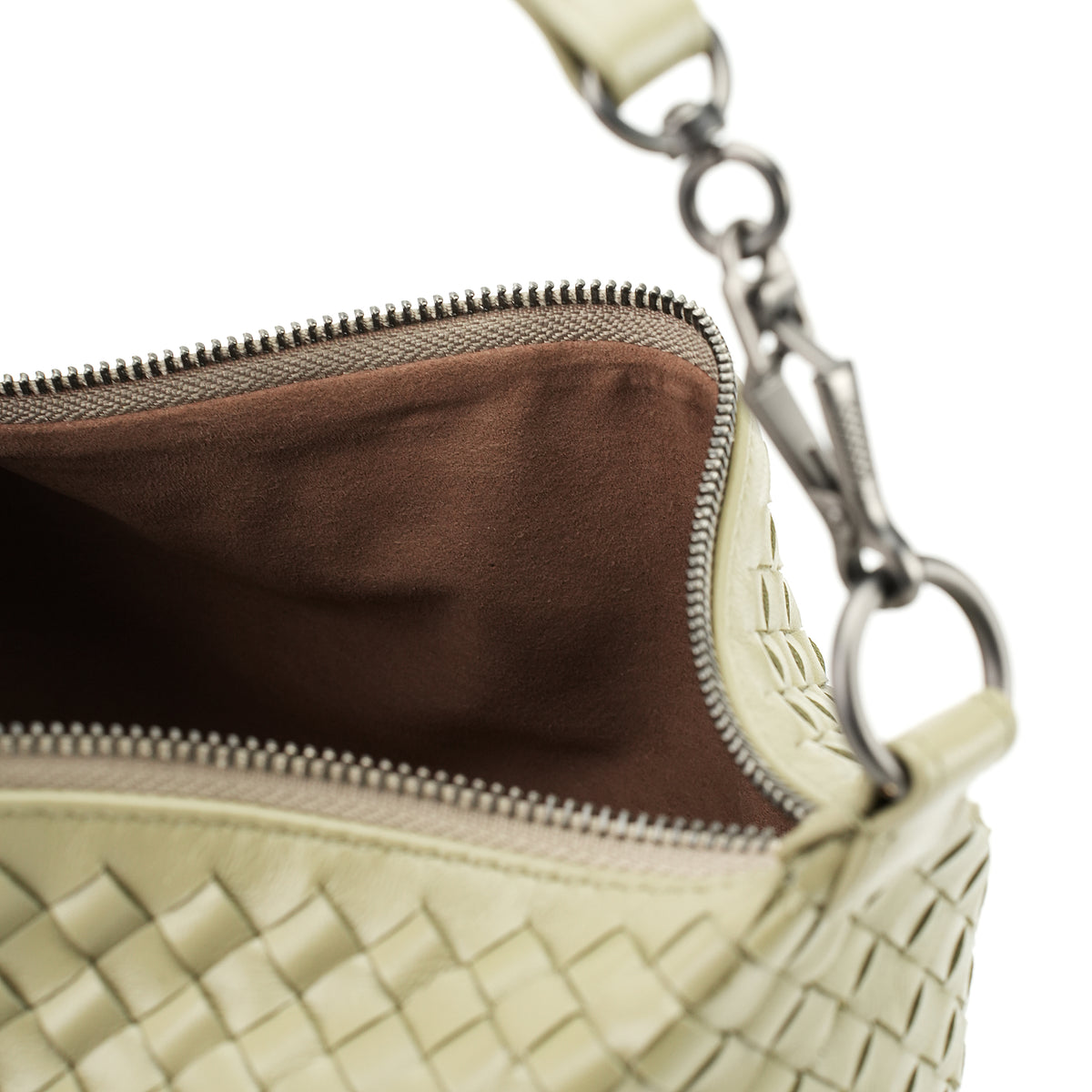 Woven Soft Hobo Bag product detail view 4 for wholesale buyers OEM wholesale product detail