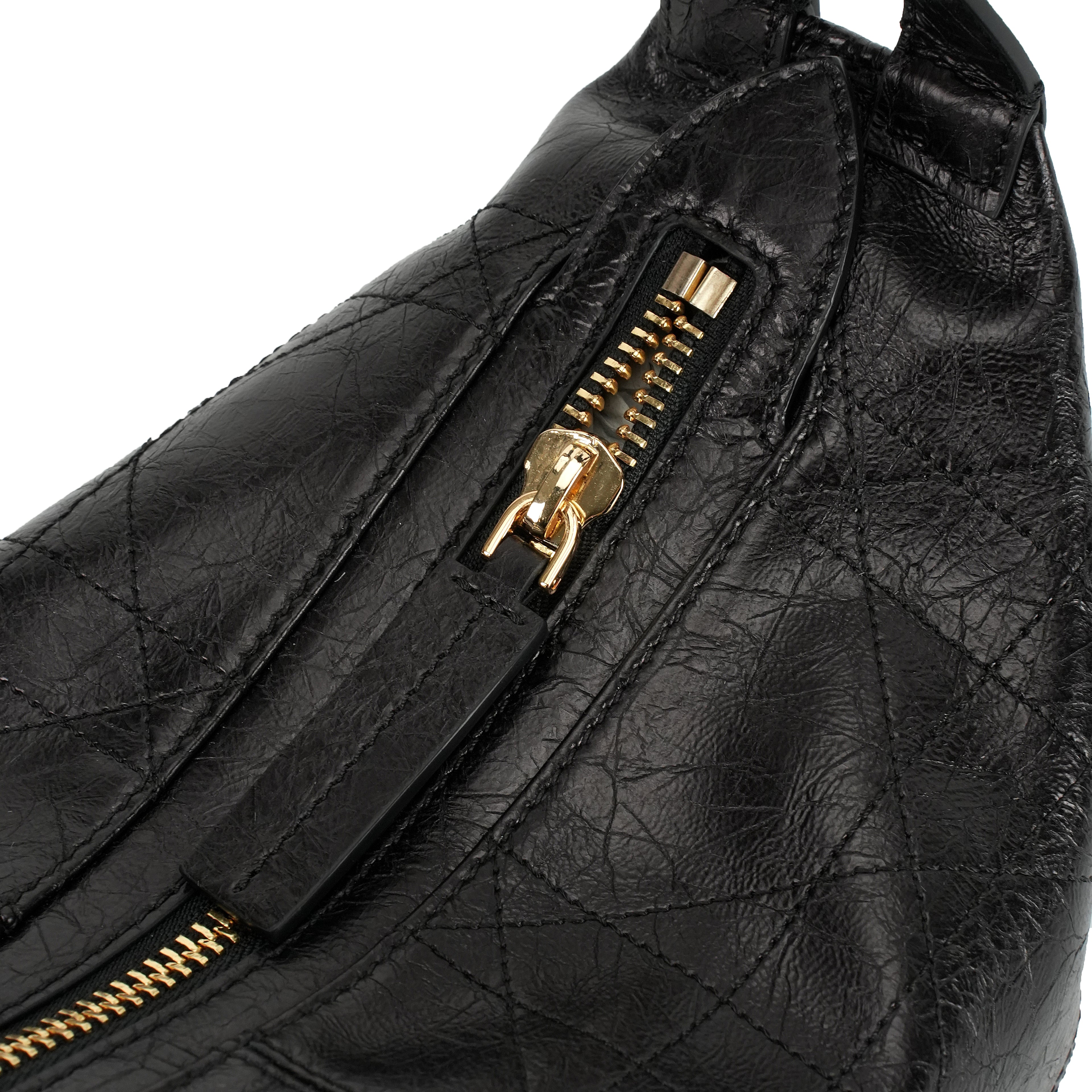 Quilted Crescent Shoulder Bag product detail view 3 for wholesale buyers