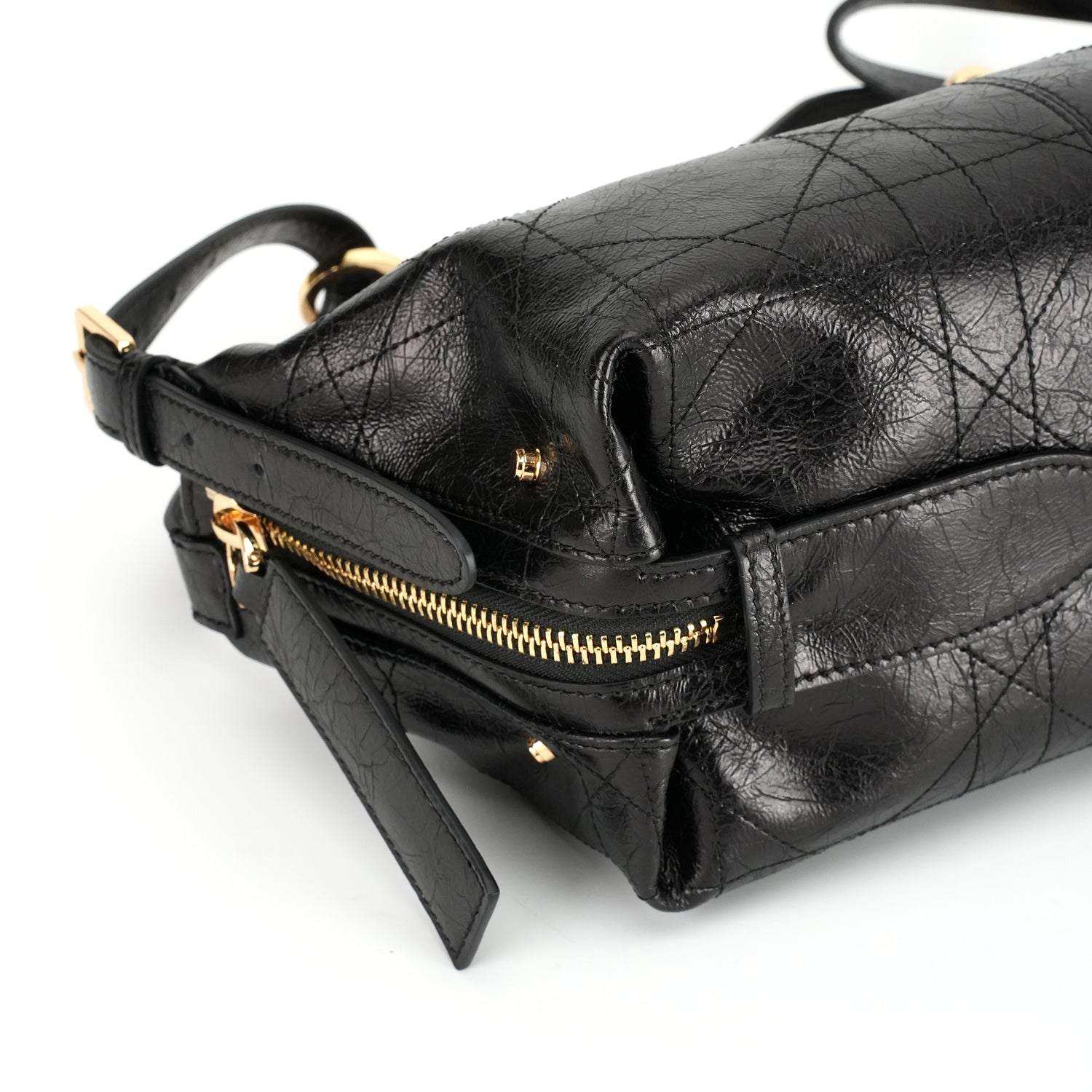 Quilted Crescent Shoulder Bag product detail view 4 for wholesale buyers OEM wholesale product detail