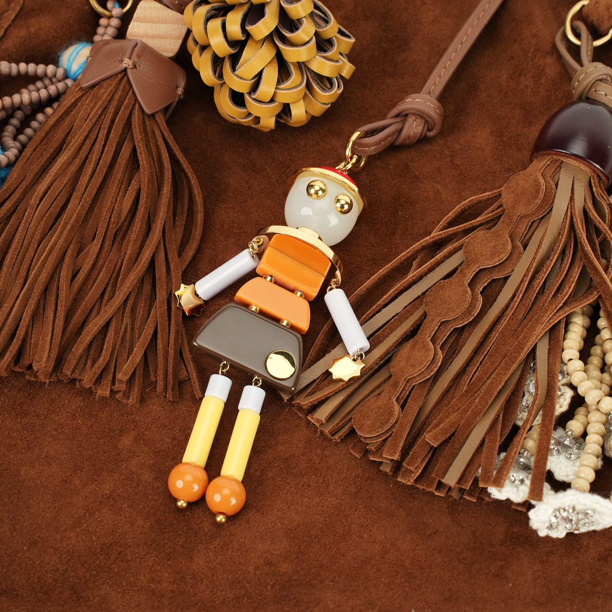Fringe-Tassel Hobo Bag product detail view 3 for wholesale buyers OEM wholesale product detail